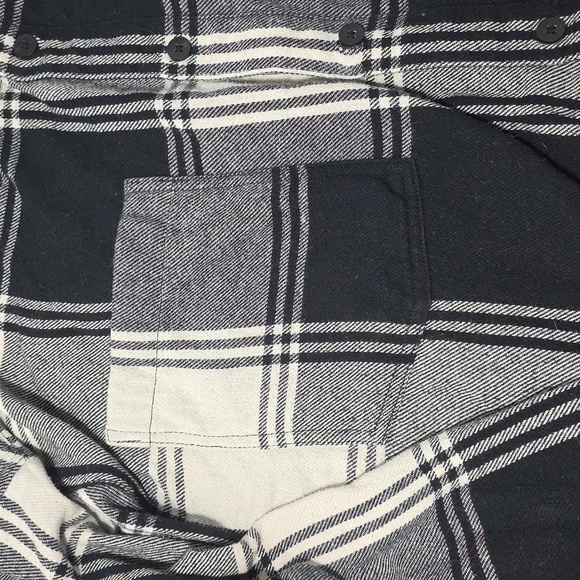 Fashion Nova Men Black and Gray Plaid Jacket - Picture 4 of 6